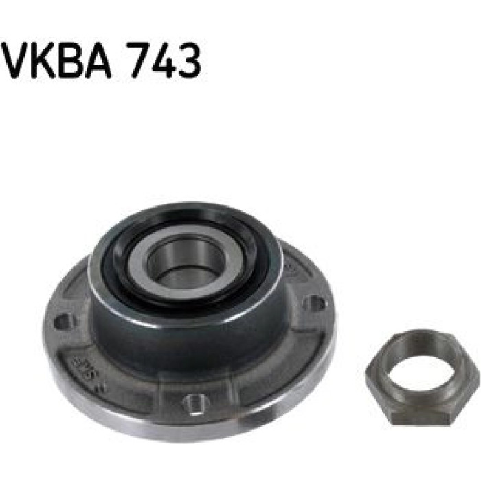 SKF VKBA 743 Radlagersatz SKF VKBA 743 Radlagersatz