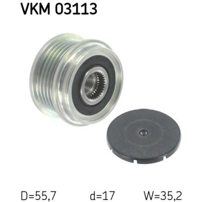 SKF VKM 03113 Generatorfreilauf SKF VKM 03113 Generatorfreilauf