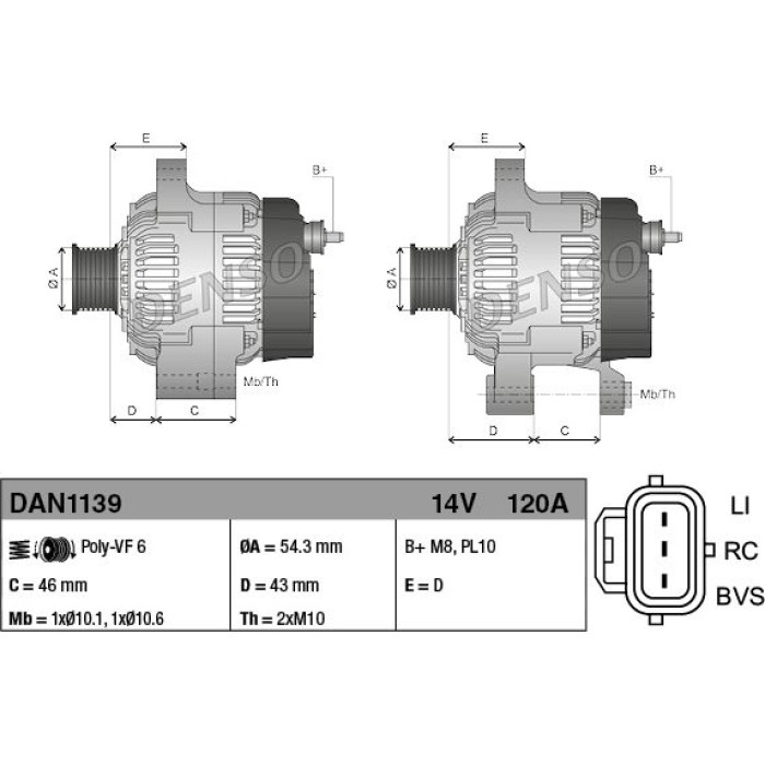 Generator DAN1139