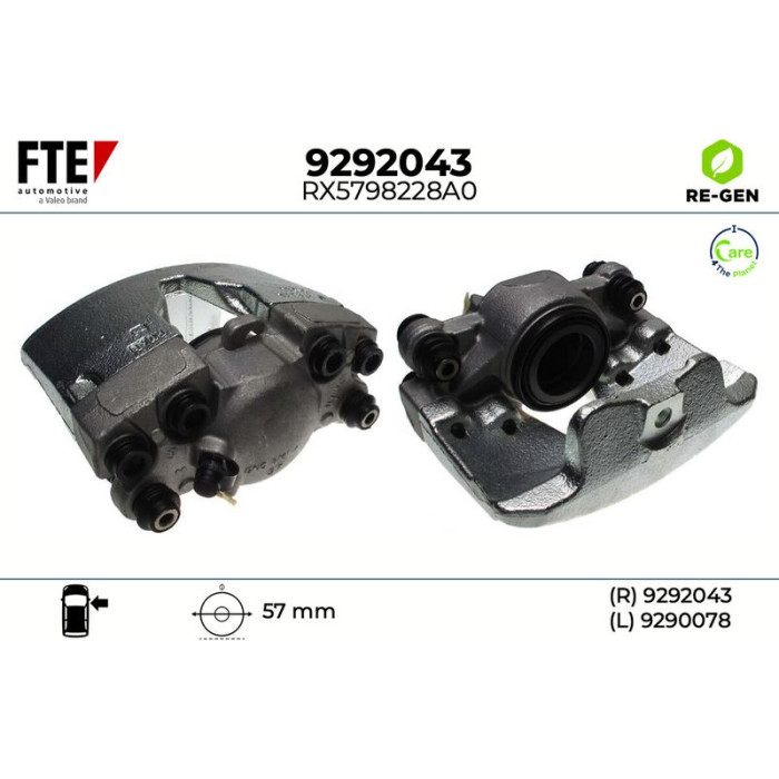 FTE 9292043 Bremssattel FTE 9292043 Bremssattel