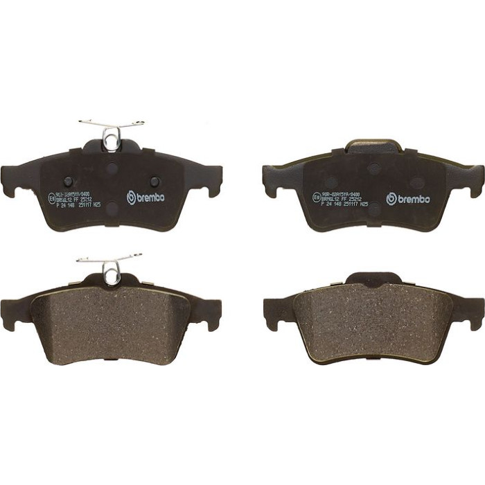Brembo P 24 148 Bremsbelagsatz, Scheibenbremse PRIME LINE Brembo P 24 148 Bremsbelagsatz, Scheibenbremse PRIME LINE