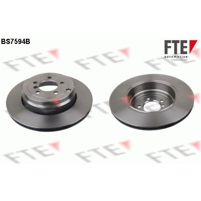 FTE 9081280 Bremsscheibe COATED RANGE