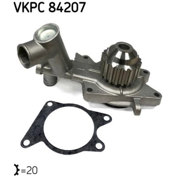 SKF VKPC 84207 Wasserpumpe