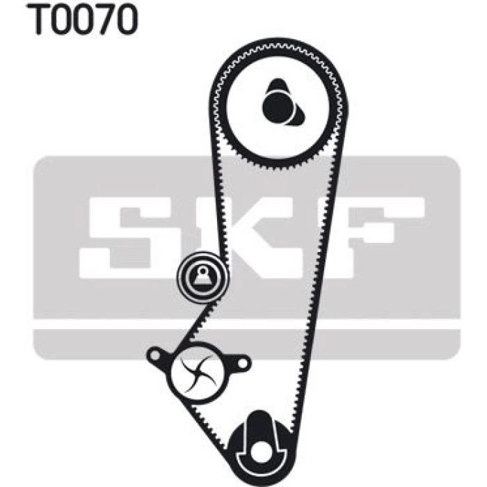SKF VKMA 07300 Zahnriemensatz SKF VKMA 07300 Zahnriemensatz