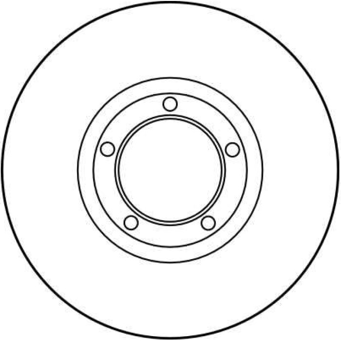 TRW DF1653 Bremsscheibe TRW DF1653 Bremsscheibe