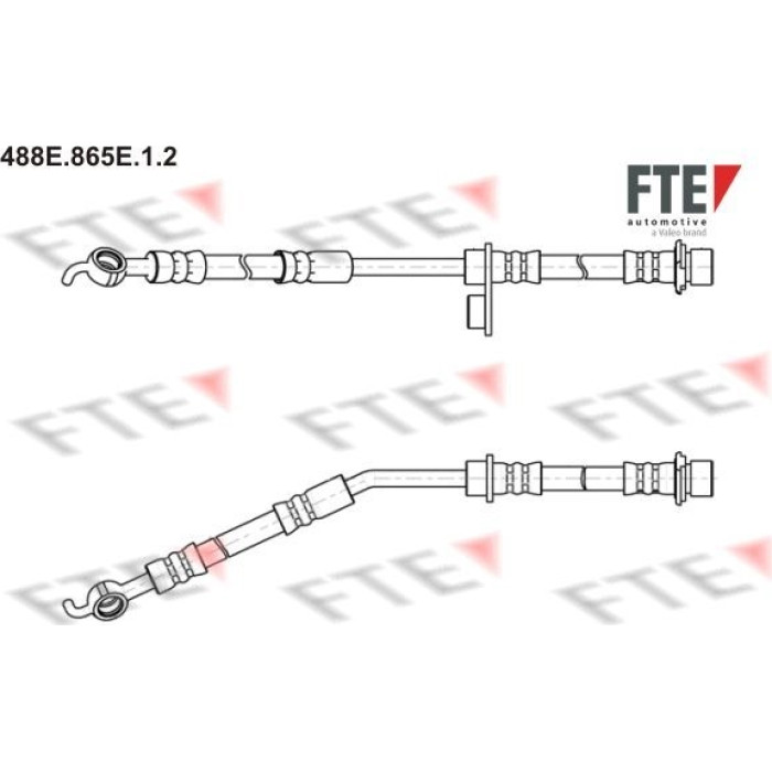 FTE 9240699 Bremsschlauch FTE 9240699 Bremsschlauch