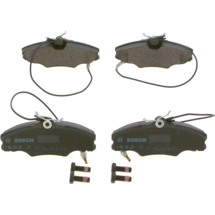 BOSCH 0 986 424 227 Bremsbelagsatz, Scheibenbremse BOSCH 0 986 424 227 Bremsbelagsatz, Scheibenbremse
