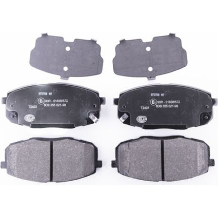 Hella 8DB 355 021-991 Bremsbelagsatz, Scheibenbremse Hella 8DB 355 021-991 Bremsbelagsatz, Scheibenbremse