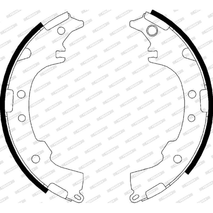 Ferodo FSB621 Bremsbackensatz PREMIER