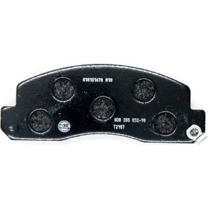 Hella 8DB 355 032-981 Bremsbelagsatz, Scheibenbremse Hella 8DB 355 032-981 Bremsbelagsatz, Scheibenbremse