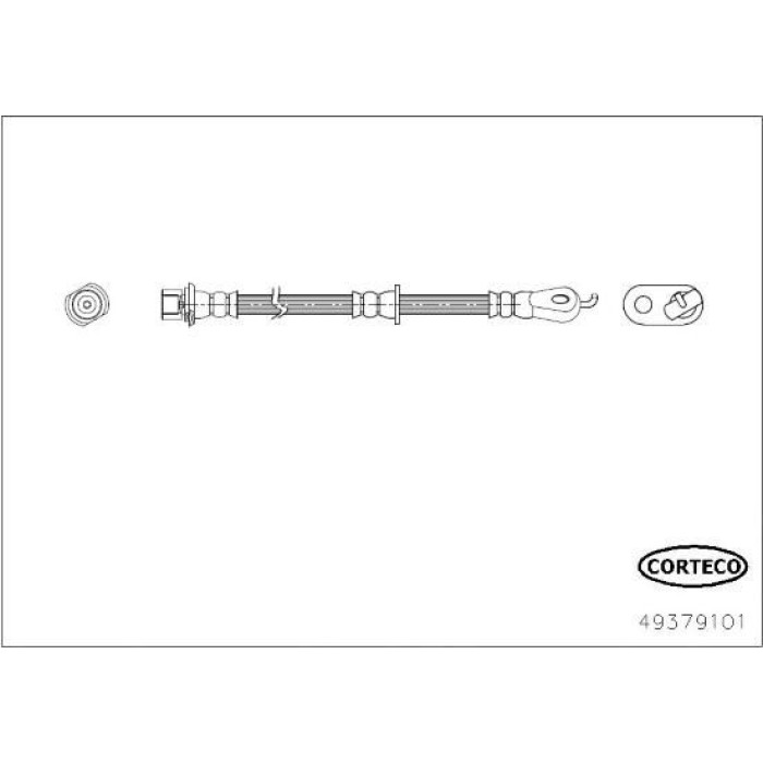 Corteco 49379101 Bremsschlauch