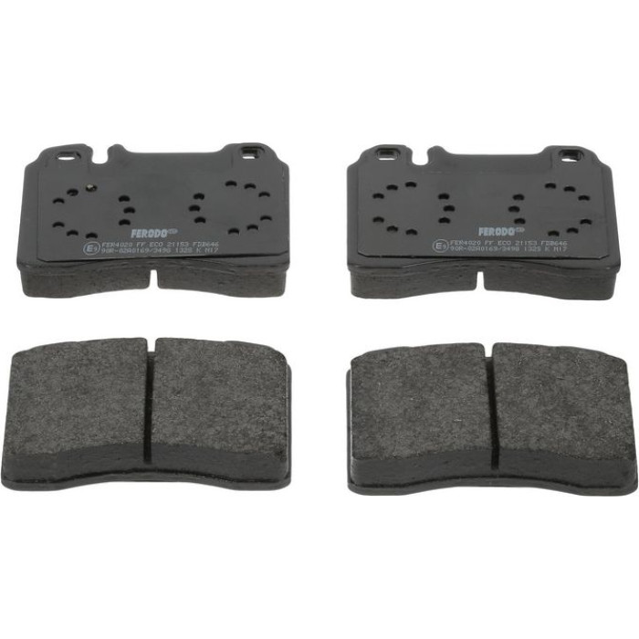 Ferodo FDB646 Bremsbelagsatz, Scheibenbremse PREMIER ECO FRICTION Ferodo FDB646 Bremsbelagsatz, Scheibenbremse PREMIER ECO FRICTION