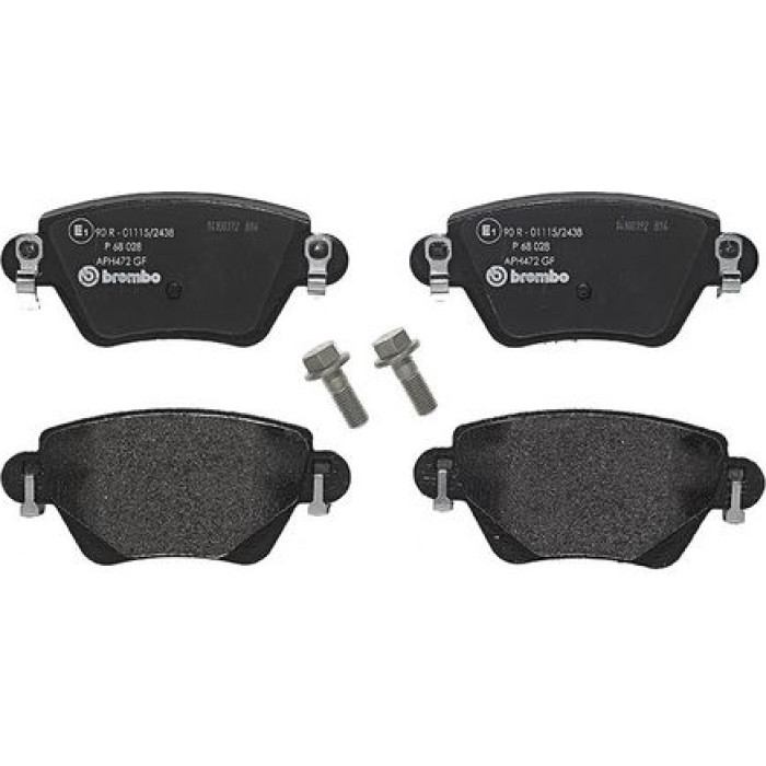 Brembo P 68 028 Bremsbelagsatz, Scheibenbremse PRIME LINE Brembo P 68 028 Bremsbelagsatz, Scheibenbremse PRIME LINE