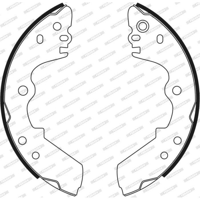 Ferodo FSB471 Bremsbackensatz PREMIER Ferodo FSB471 Bremsbackensatz PREMIER