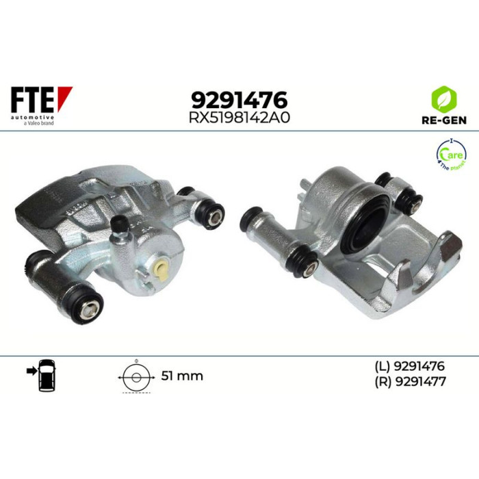 FTE 9291476 Bremssattel