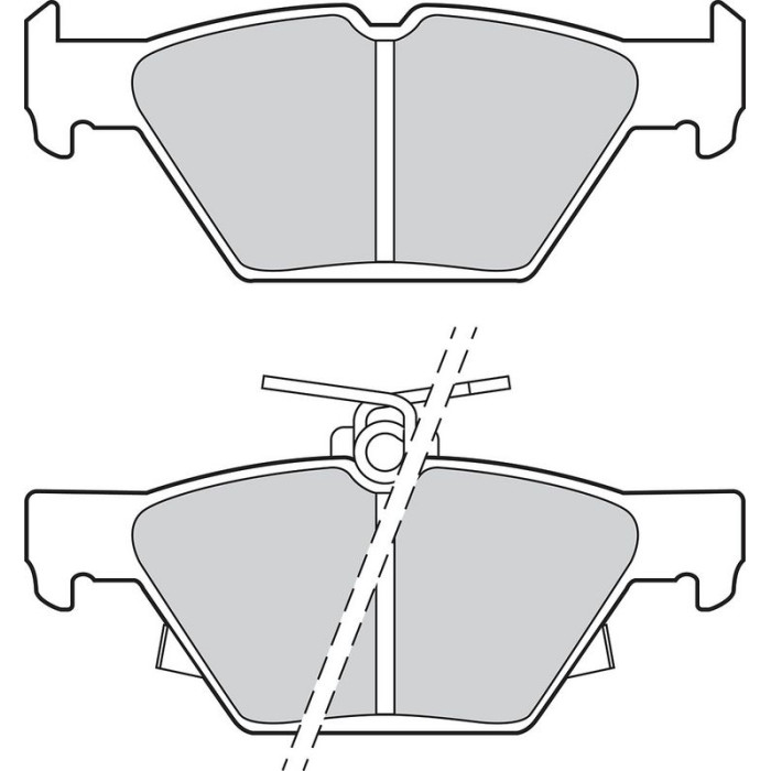 Valeo 302896 Bremsbelagsatz, Scheibenbremse ESSENTIAL