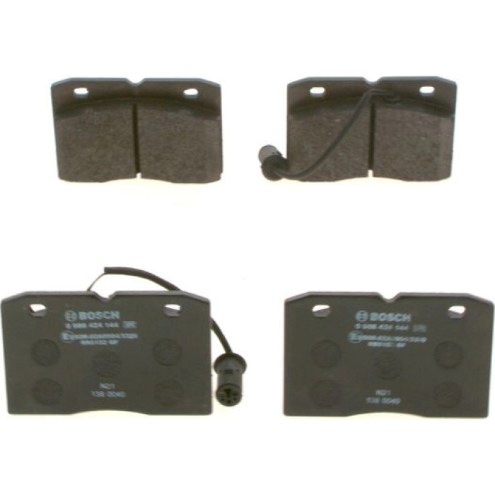 BOSCH 0 986 424 144 Bremsbelagsatz, Scheibenbremse BOSCH 0 986 424 144 Bremsbelagsatz, Scheibenbremse