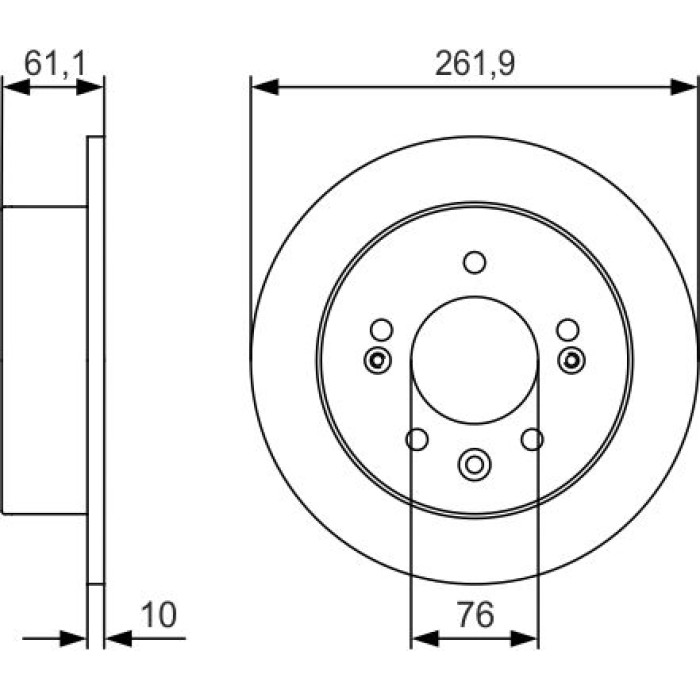 Bremsscheibe 0 986 479 R09