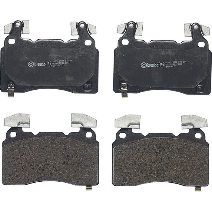 Brembo P 10 064 Bremsbelagsatz, Scheibenbremse PRIME LINE