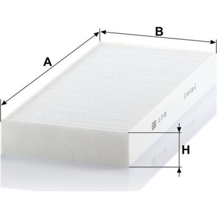 MANN-FILTER CU 37 230 Innenraumfilter, Partikelfilter MANN-FILTER CU 37 230 Innenraumfilter, Partikelfilter