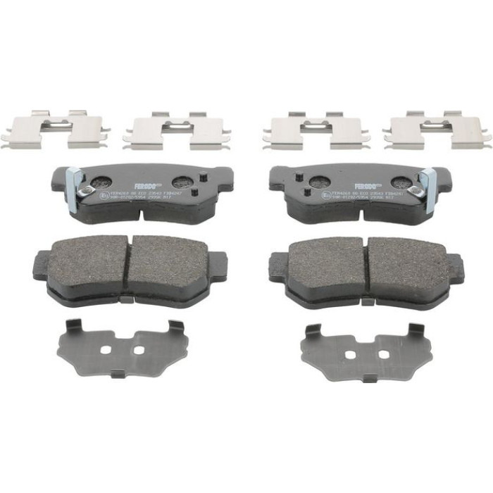 Ferodo FDB4247 Bremsbelagsatz, Scheibenbremse PREMIER ECO FRICTION Ferodo FDB4247 Bremsbelagsatz, Scheibenbremse PREMIER ECO FRICTION