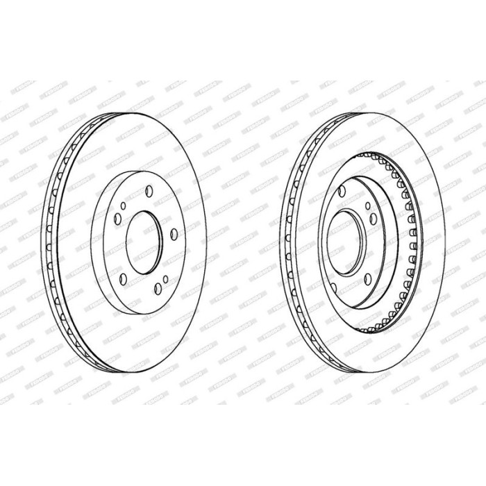 Ferodo DDF1399 Bremsscheibe PREMIER Ferodo DDF1399 Bremsscheibe PREMIER
