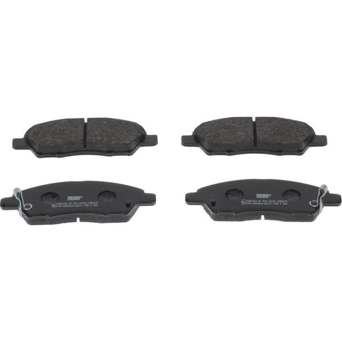 Ferodo FDB5273 Bremsbelagsatz, Scheibenbremse PREMIER ECO FRICTION Ferodo FDB5273 Bremsbelagsatz, Scheibenbremse PREMIER ECO FRICTION