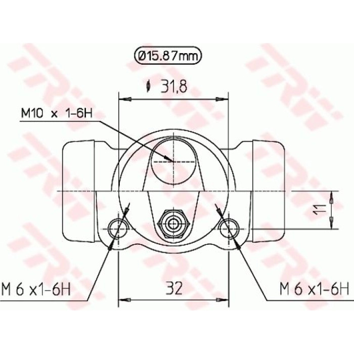 TRW BWB130 Radbremszylinder TRW BWB130 Radbremszylinder