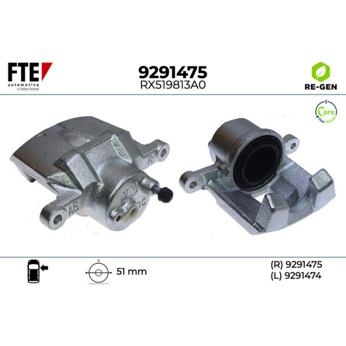 FTE 9291475 Bremssattel FTE 9291475 Bremssattel