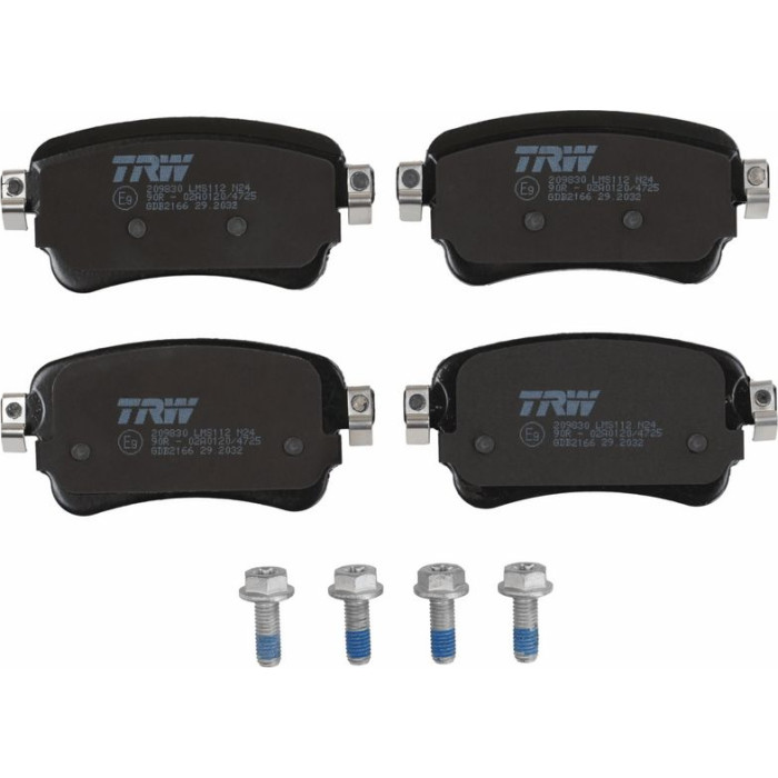 TRW GDB2166 Bremsbelagsatz, Scheibenbremse TRW GDB2166 Bremsbelagsatz, Scheibenbremse