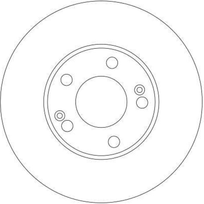 TRW DF4291 Bremsscheibe