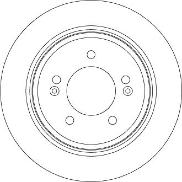 TRW DF7953 Bremsscheibe TRW DF7953 Bremsscheibe