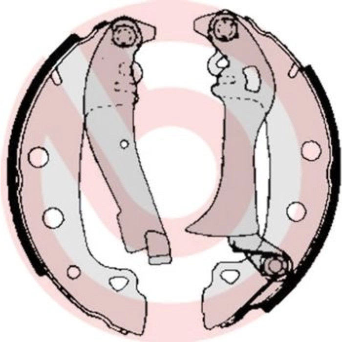 Brembo S 68 530 Bremsbackensatz ESSENTIAL LINE Brembo S 68 530 Bremsbackensatz ESSENTIAL LINE