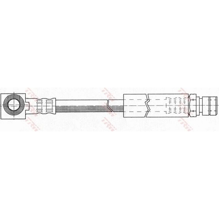 TRW PHD244 Bremsschlauch