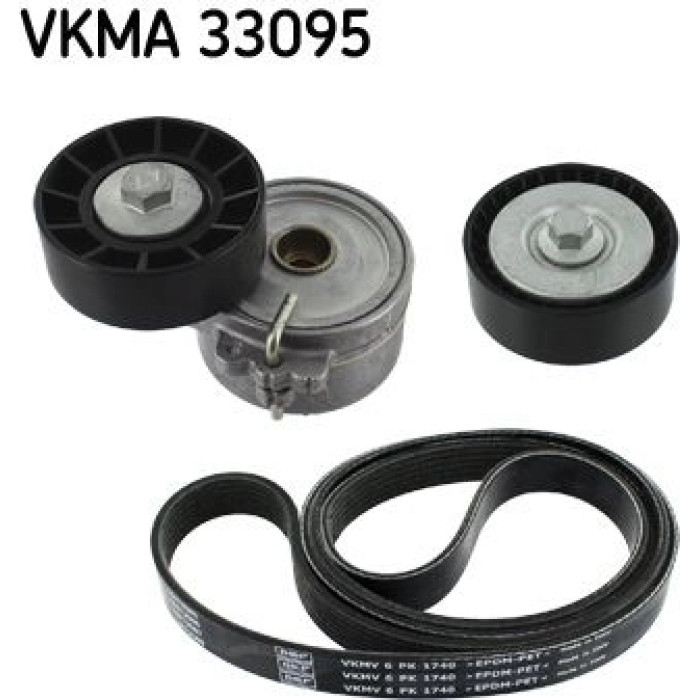 SKF VKMA 33095 Keilrippenriemensatz SKF VKMA 33095 Keilrippenriemensatz