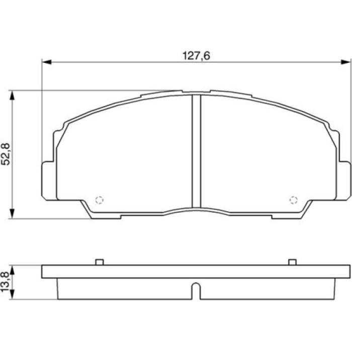 BOSCH 0 986 424 297 Bremsbelagsatz, Scheibenbremse BOSCH 0 986 424 297 Bremsbelagsatz, Scheibenbremse