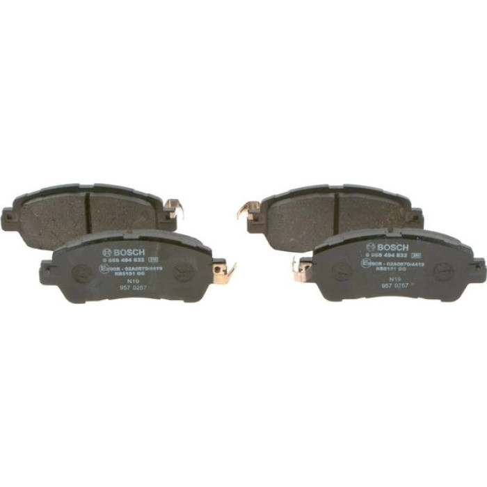 BOSCH 0 986 494 832 Bremsbelagsatz, Scheibenbremse