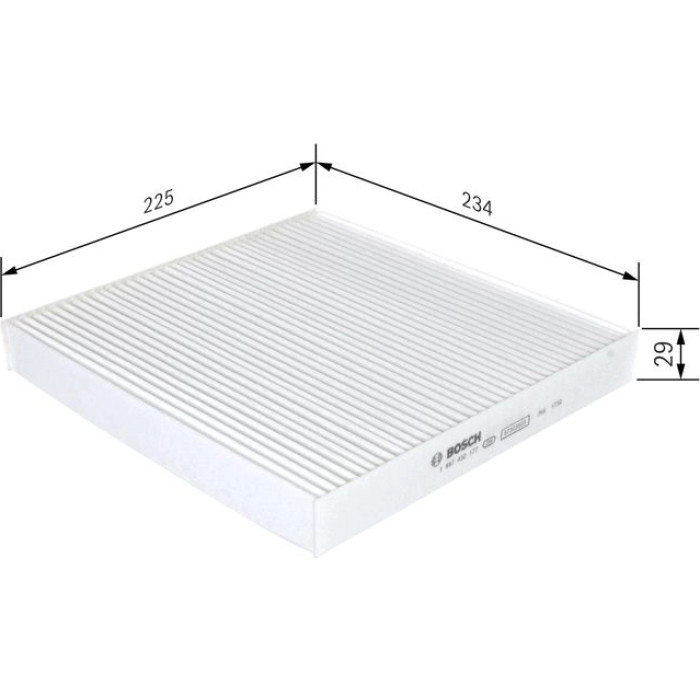 BOSCH 1 987 432 177 Innenraumfilter BOSCH 1 987 432 177 Innenraumfilter