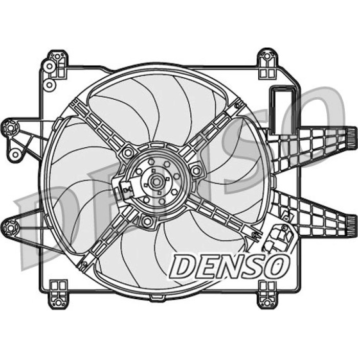 Denso DER09089 Lüfter, Motorkühlung