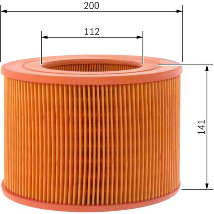 BOSCH 1 457 433 734 Luftfilter BOSCH 1 457 433 734 Luftfilter