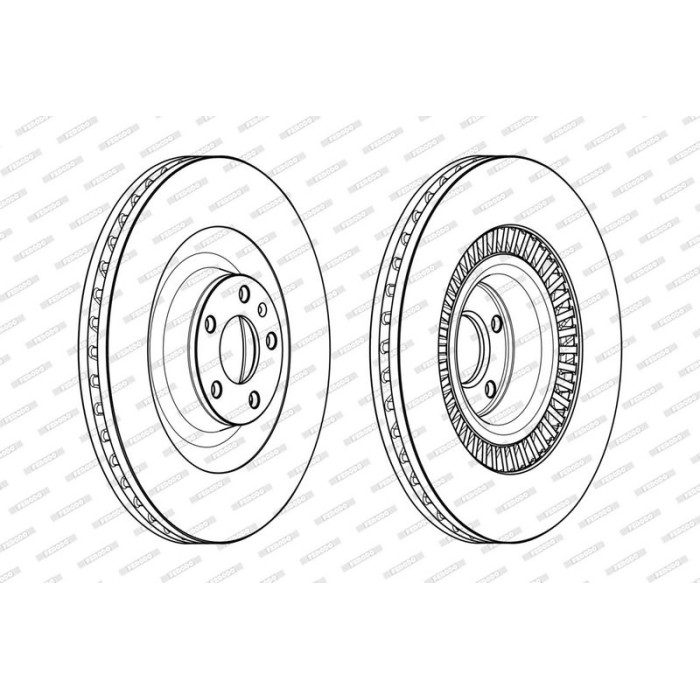 Ferodo DDF1899C-1 Bremsscheibe PREMIER Ferodo DDF1899C-1 Bremsscheibe PREMIER
