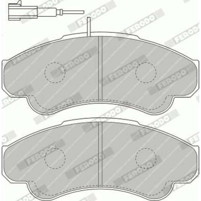 Ferodo FVR1479 Bremsbelagsatz, Scheibenbremse PREMIER ECO FRICTION Ferodo FVR1479 Bremsbelagsatz, Scheibenbremse PREMIER ECO FRICTION