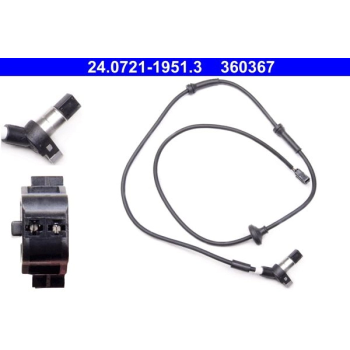 ATE 24.0721-1951.3 Sensor, Raddrehzahl