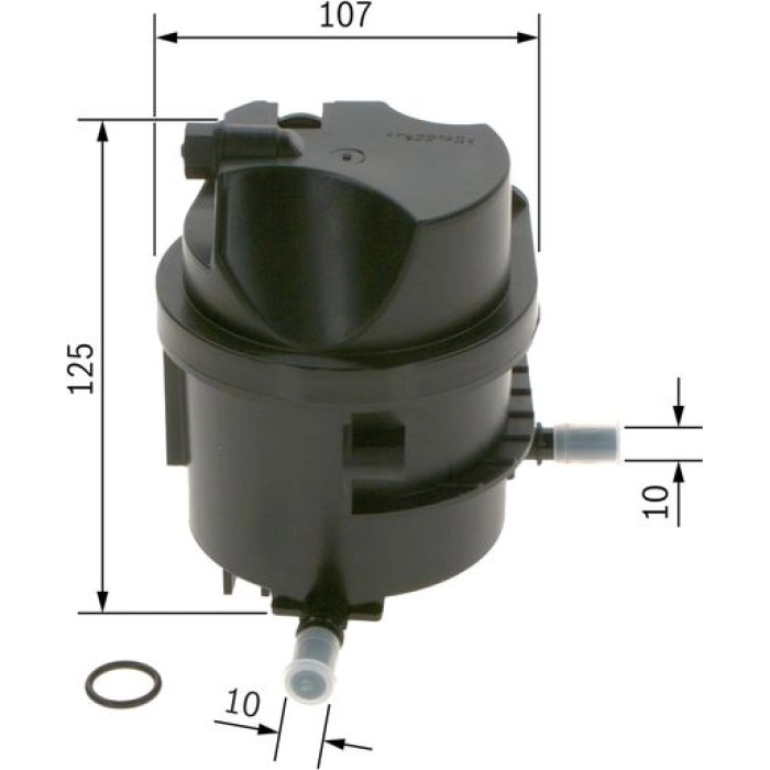 BOSCH 0 450 907 007 Kraftstofffilter BOSCH 0 450 907 007 Kraftstofffilter
