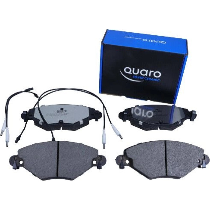 QUARO QP3927C Bremsbelagsatz, Scheibenbremse SILVER CERAMIC