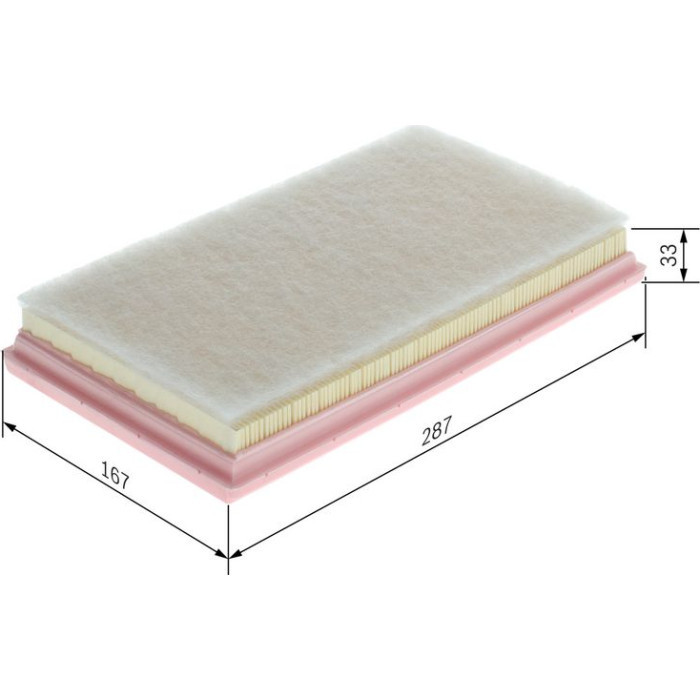 BOSCH 1 457 433 066 Luftfilter