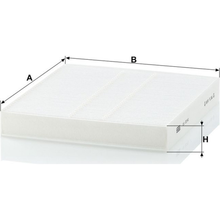 MANN-FILTER CU 2141 Innenraumfilter, Partikelfilter MANN-FILTER CU 2141 Innenraumfilter, Partikelfilter