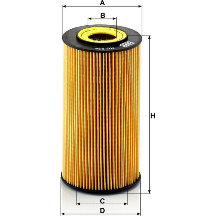Mann-Filter HU 934 X Ölfilter