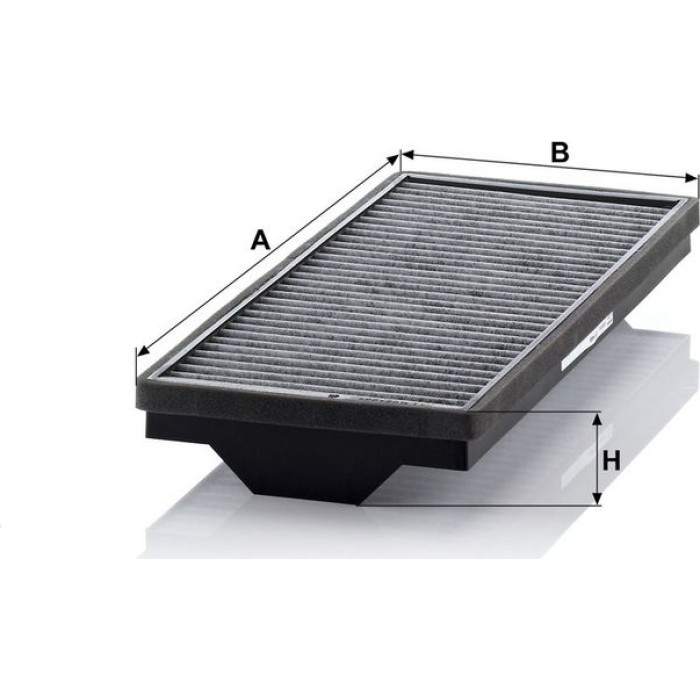 MANN-FILTER CUK 4469 Innenraumfilter, Aktivkohlefilter MANN-FILTER CUK 4469 Innenraumfilter, Aktivkohlefilter