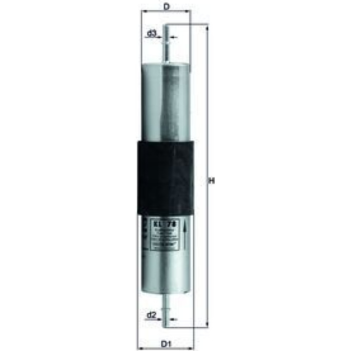 Knecht KL 78 Kraftstofffilter Knecht KL 78 Kraftstofffilter